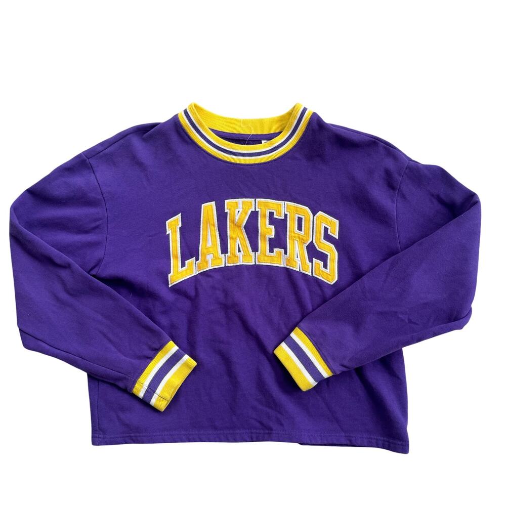 Tailgate Throwback Women’s LA Lakers Sweatshirt Sz Small
